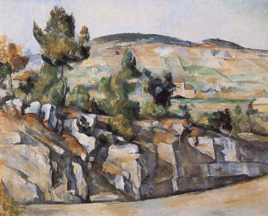 Paul Cezanne Hillside in Provence